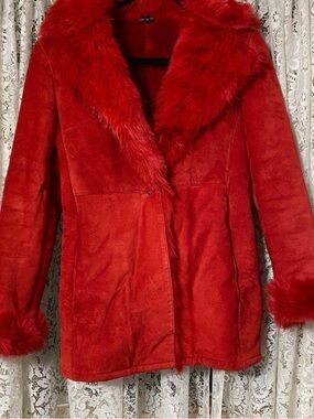 Marvin Richards suede leather jacket